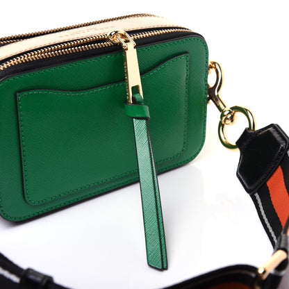 Marc Jacobs Saffiano Small Snapshot Camera Bag Green Multicolor 14 of 18