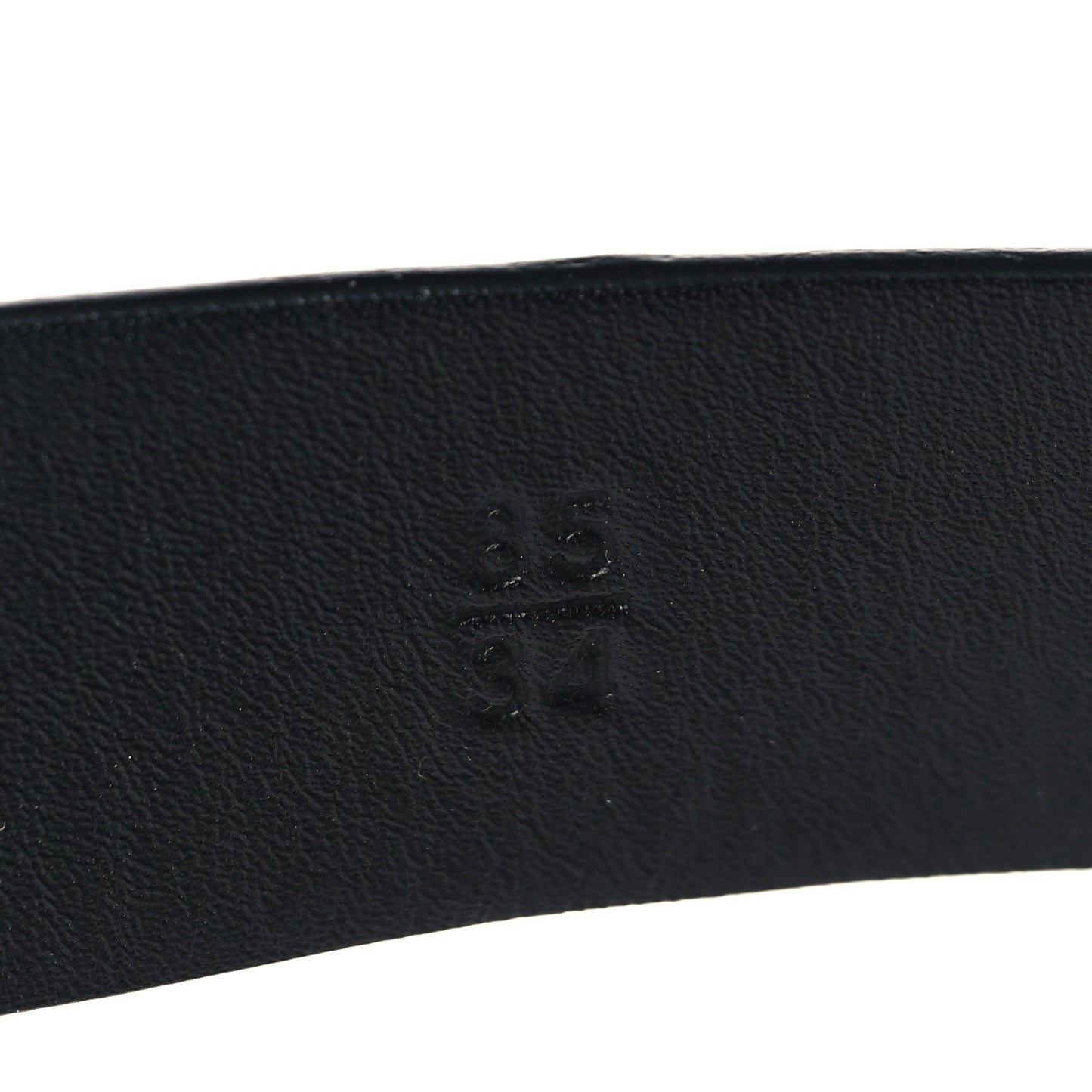 Calfskin Crystal CC Vendome Belt 85 34 Black
