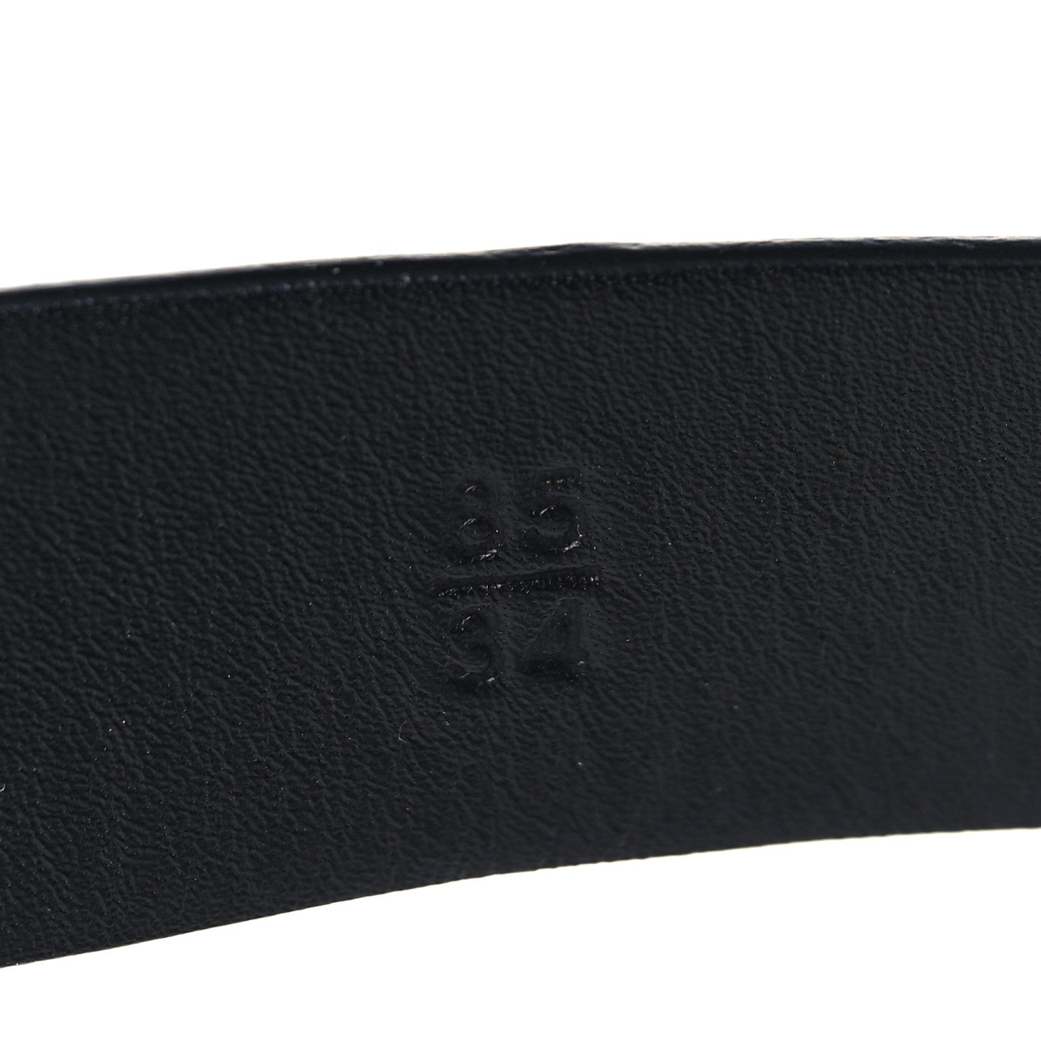 Chanel Calfskin Crystal CC Vendome Belt 85 34 Black 5 of 6