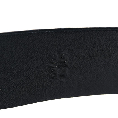 Chanel Calfskin Crystal CC Vendome Belt 85 34 Black 5 of 6