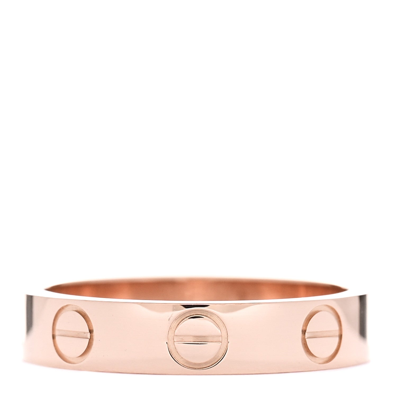 Cartier 18K Pink Gold 3.5mm LOVE Wedding Band Ring 47 4 3 of 4