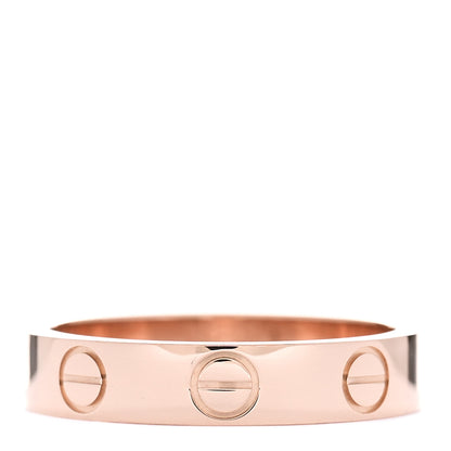 Cartier 18K Pink Gold 3.5mm LOVE Wedding Band Ring 47 4 3 of 4