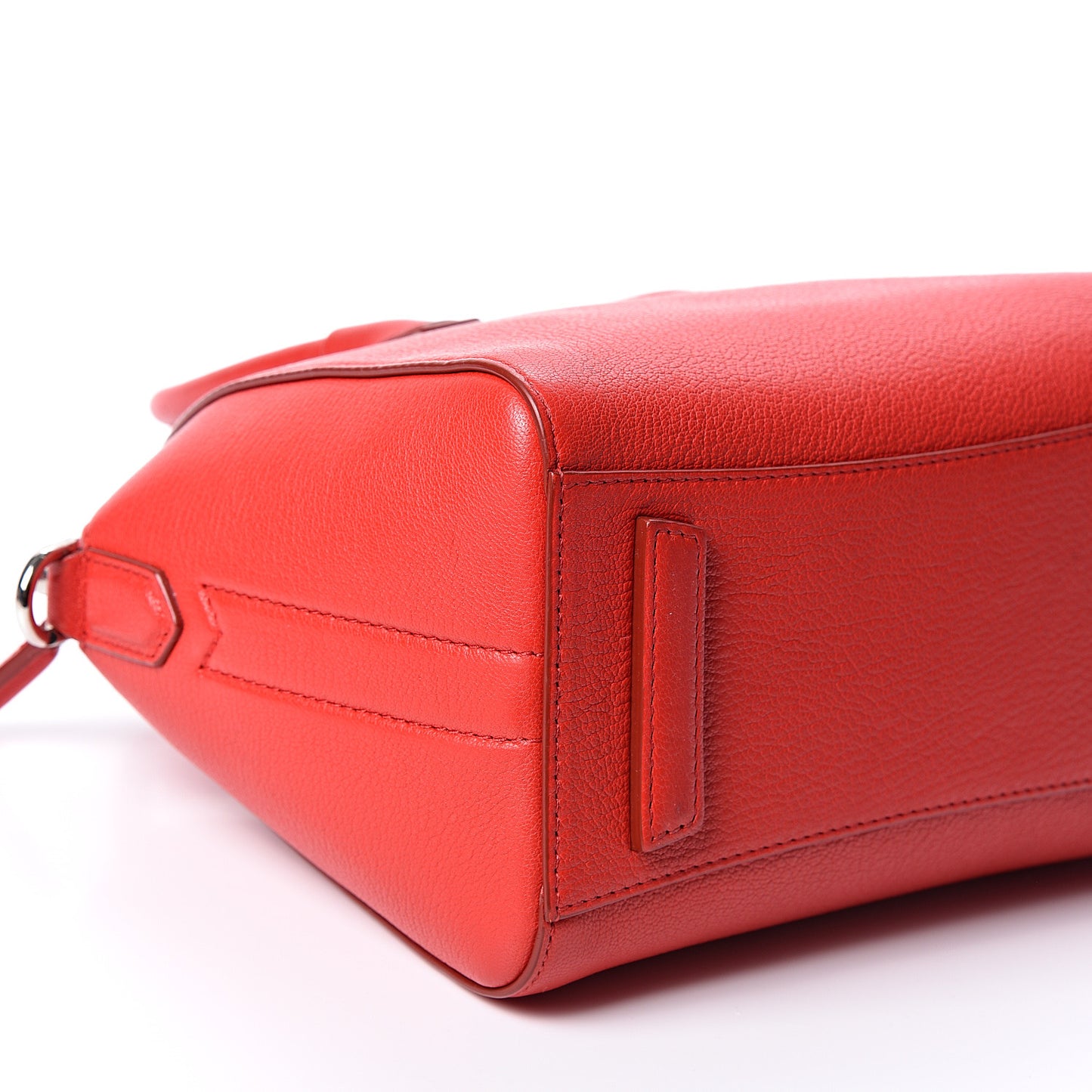 Sugar Goatskin Mini Antigona Medium Red