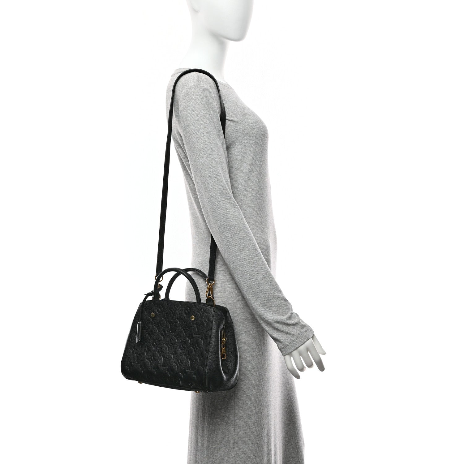 Louis Vuitton Empreinte Montaigne BB Black 2 of 10
