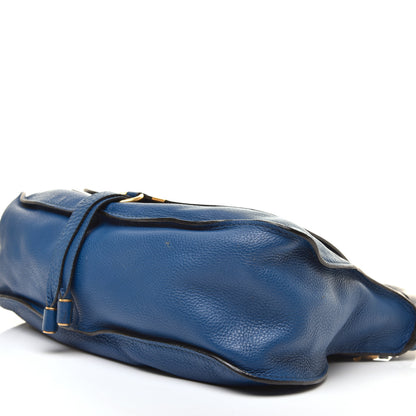 Chloe Calfskin Medium Marcie Satchel Factory Blue 8 of 8