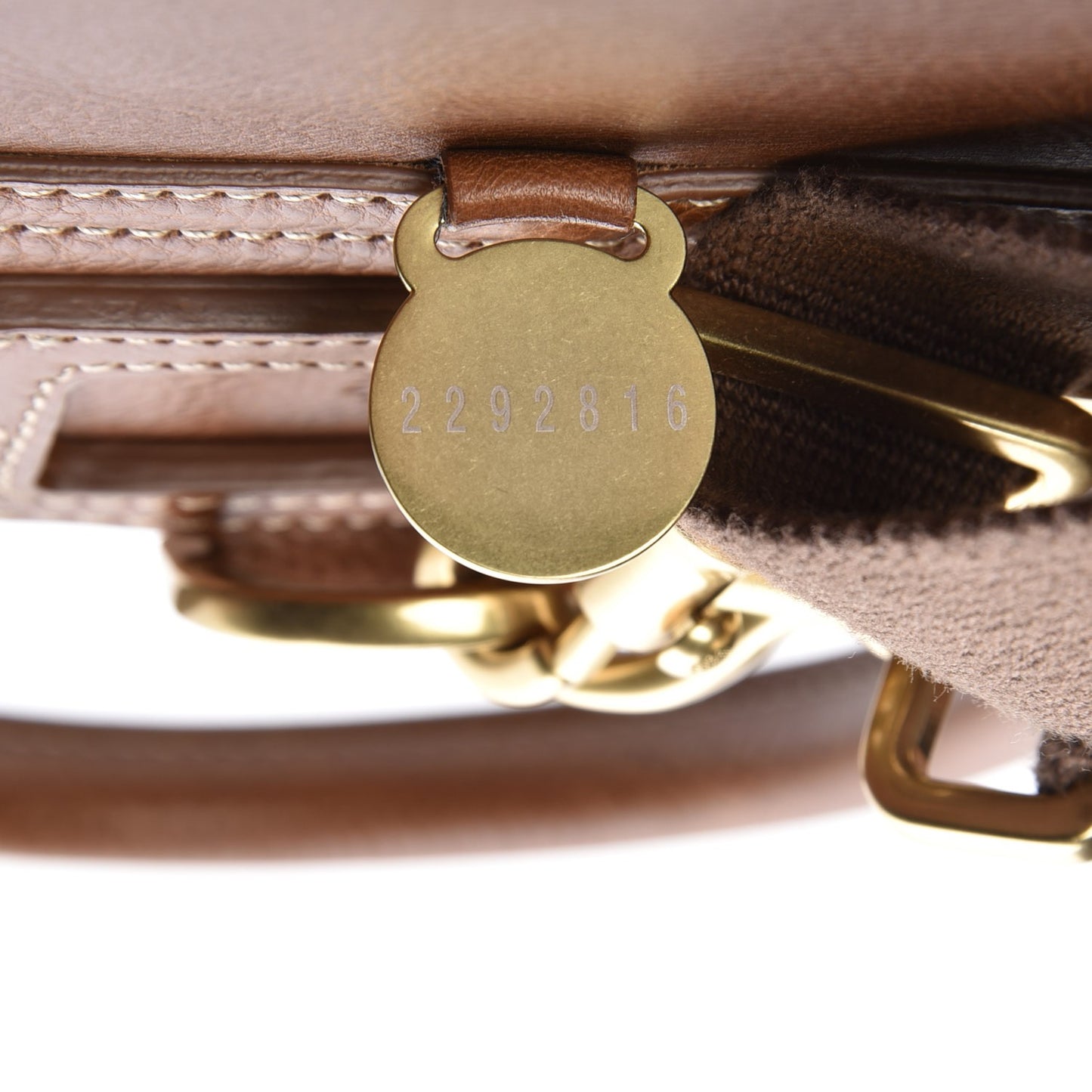 Natural Leather Cara Delevigne Convertible Satchel Oak