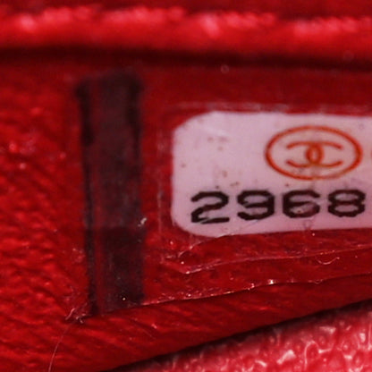 Chanel Lambskin Quilted Small Trendy CC Bowling Bag Red 9 of 12