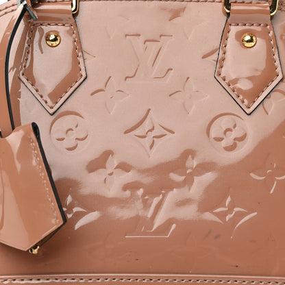 Louis Vuitton Vernis Alma BB Rose Velours 8 of 11