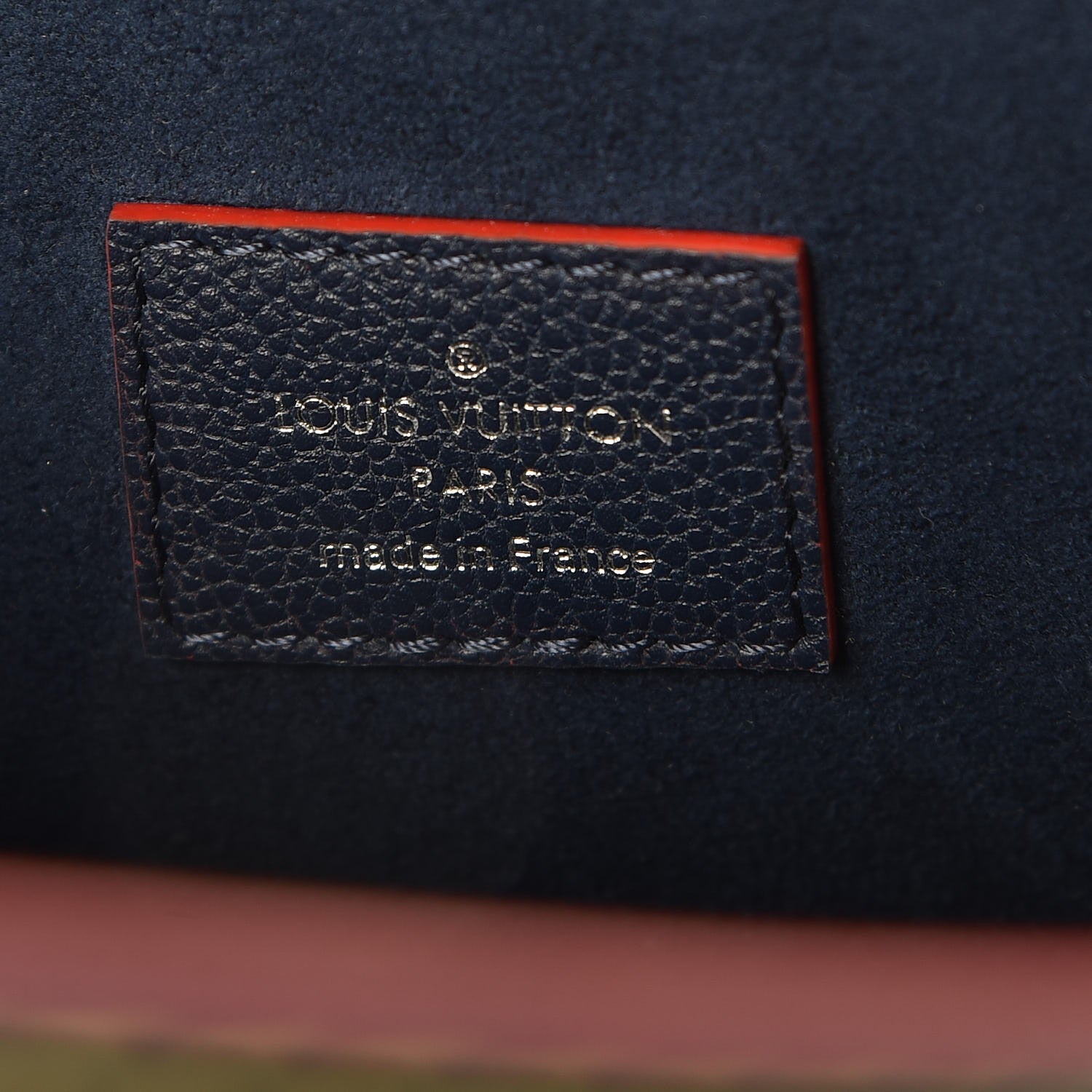 Louis Vuitton Epi Twist Tote Indigo 6 of 6