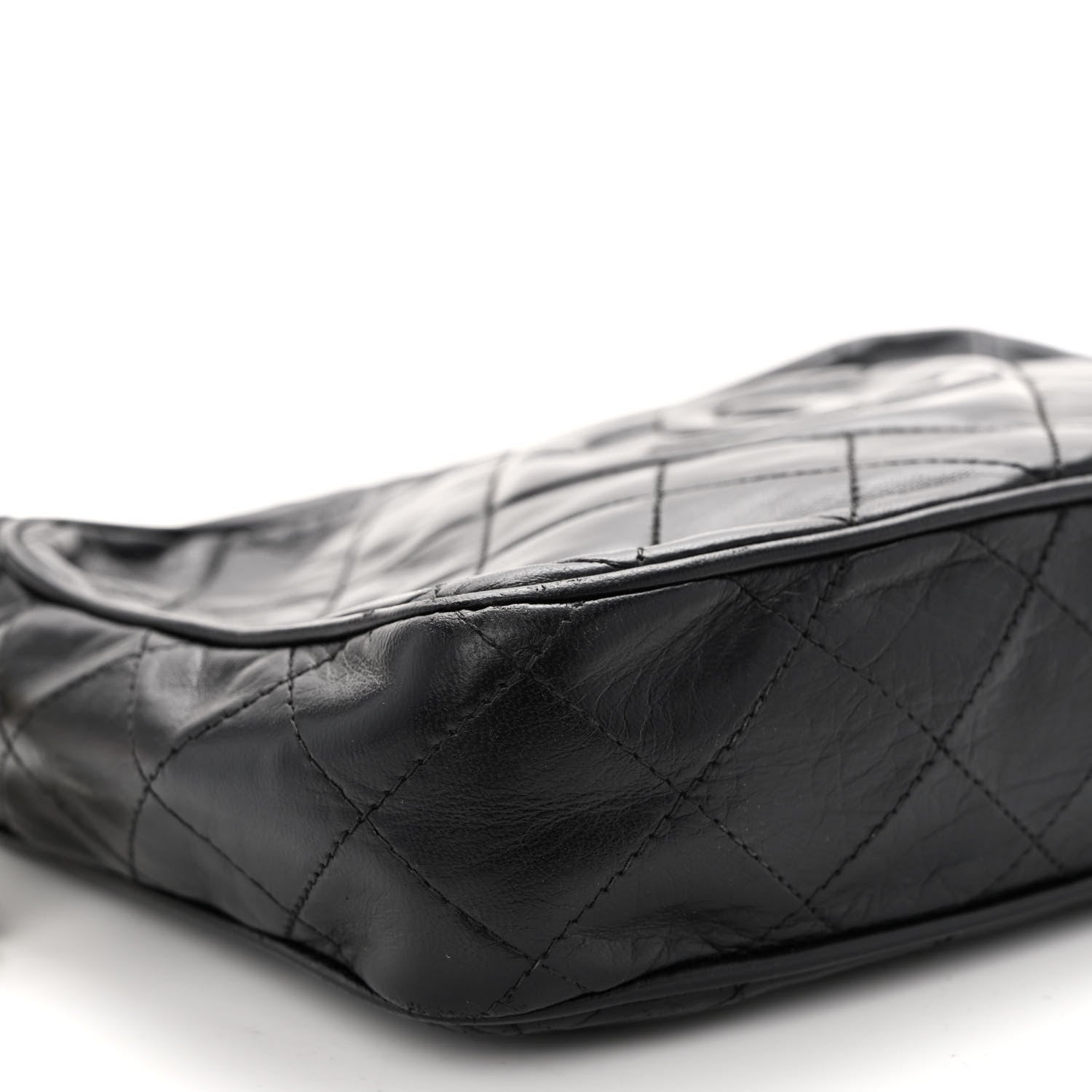 Chanel Lambskin Quilted Tassel Camera Case Black 9 of 11