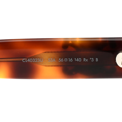 Celine Acetate Triomphe 17 Sunglasses CL40323U Classic Havana 5 of 6