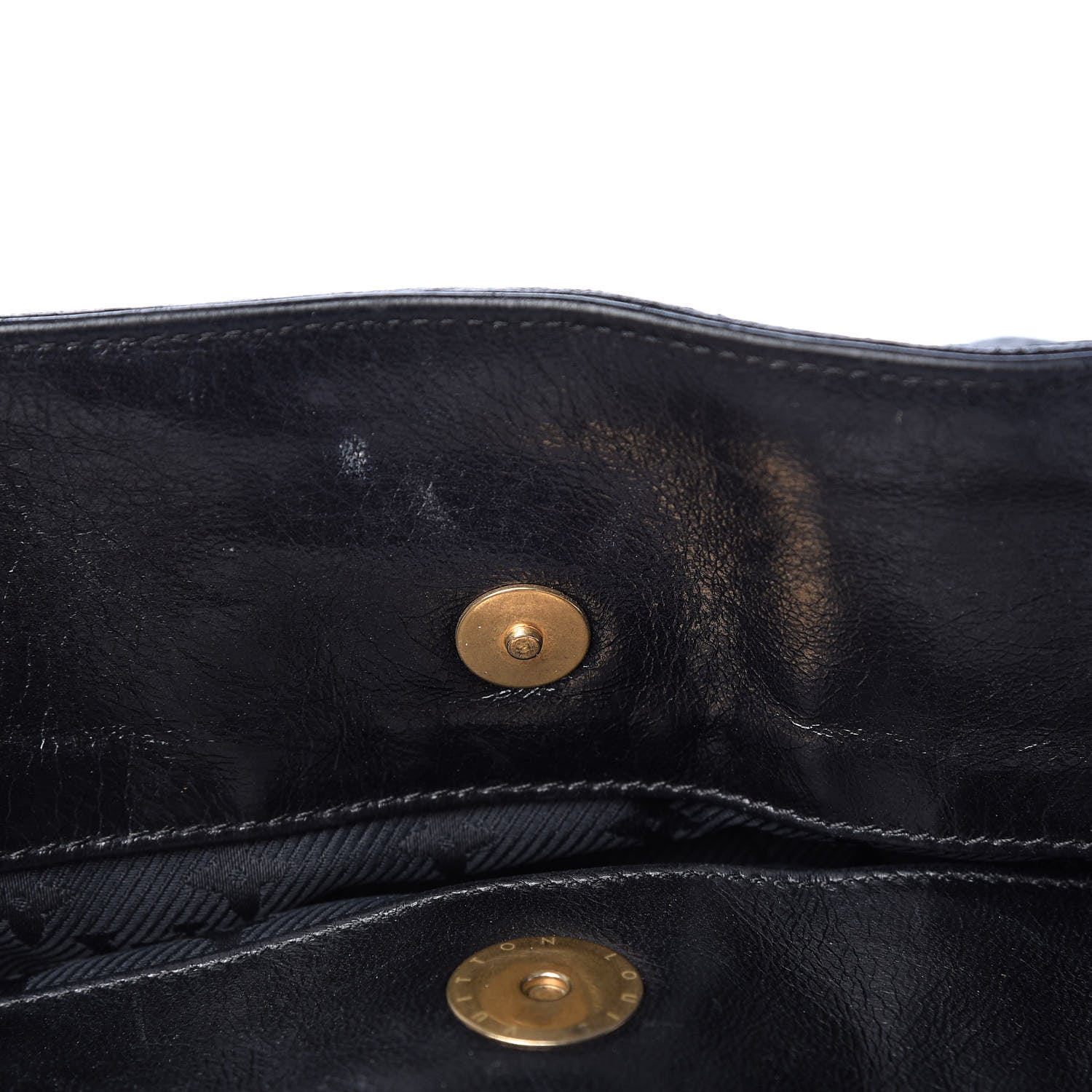 Louis Vuitton Lambskin Riveting Black 19 of 19