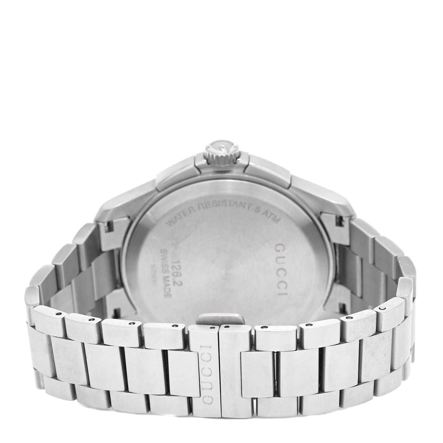 Gucci Stainless Steel 44mm G-Timeless Chronograph Quartz Watch Navy 3 of 5