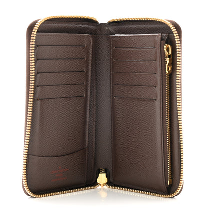 Louis Vuitton Damier Ebene Zippy Compact Wallet 5 of 9