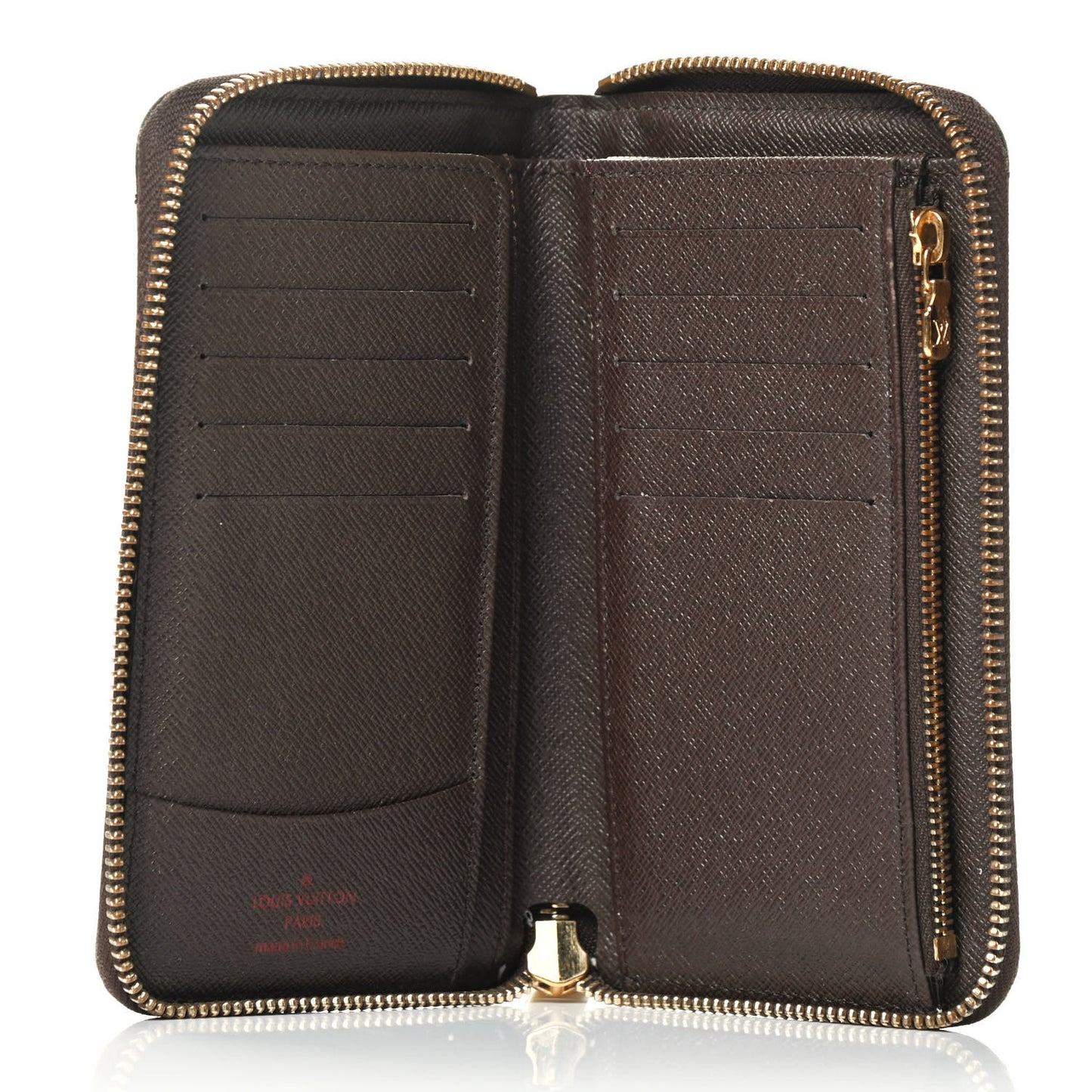 Damier Ebene Compact Zippy Wallet