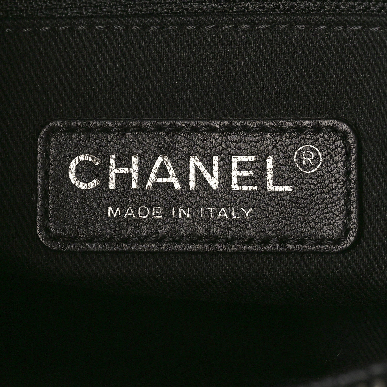 Chanel Caviar Quilted CC Timeless Soft Tote Black 6 of 10