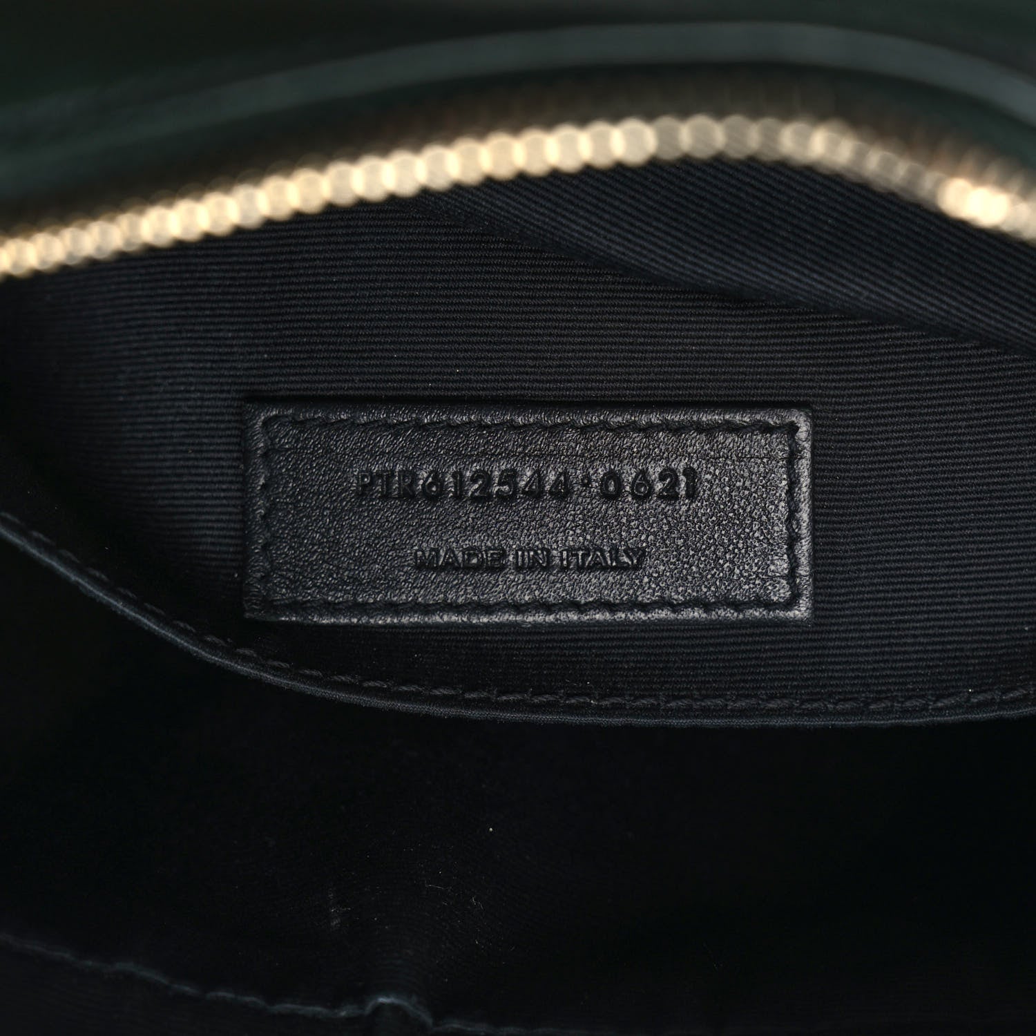 Saint Laurent Suede Calfskin Monogram Lou Camera Bag Vert Fonce 7 of 9