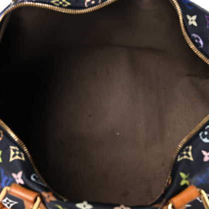 Louis Vuitton Monogram Multicolor Keepall 45 Black 5 of 44