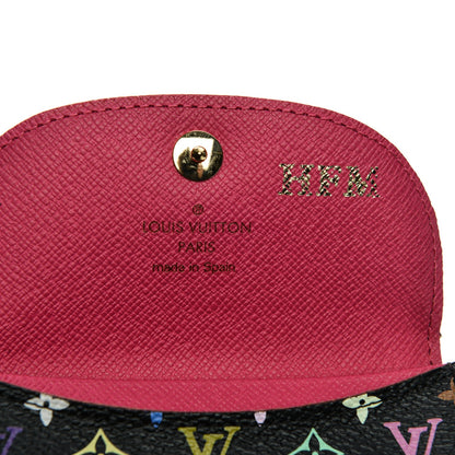 Louis Vuitton Monogram Multicolor Business Card Holder Black Grenade 6 of 6