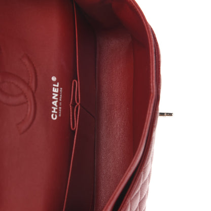 Chanel Caviar Quilted Medium Double Flap Red 5 of 13