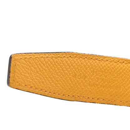 Hermes Swift Epsom 24mm Mini Constance Belt 80 Gold Jaune Ambre 6 of 7