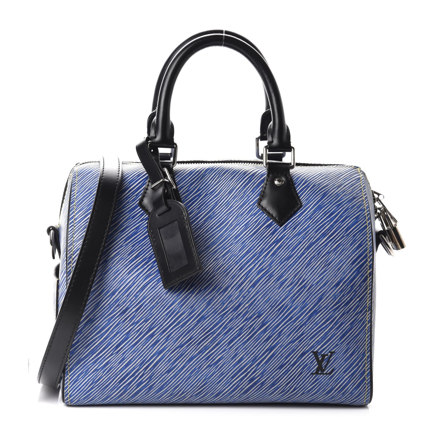 Louis Vuitton Epi Speedy Bandouliere 25 Denim Light 1 of 10
