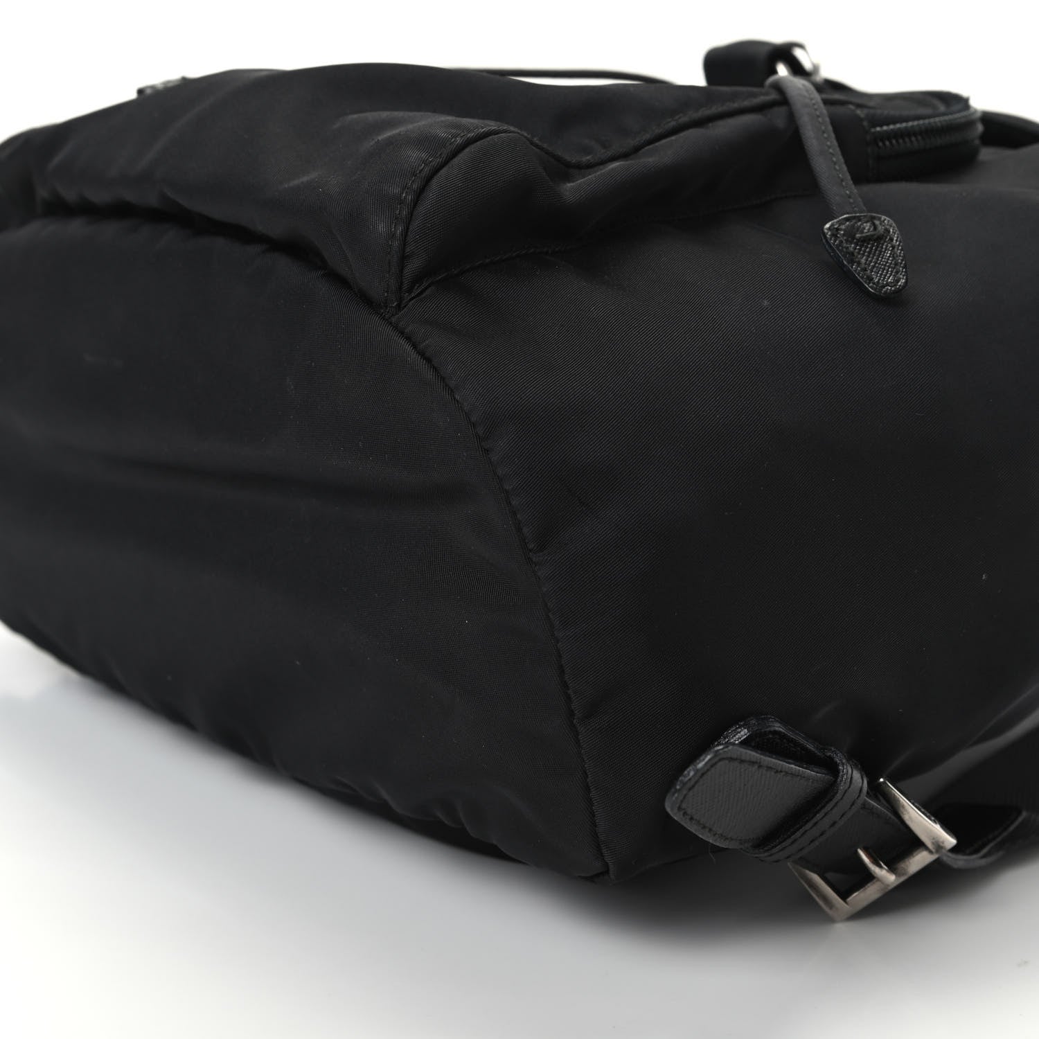 Prada Nylon Vela Mini Cinch Backpack Black 8 of 8