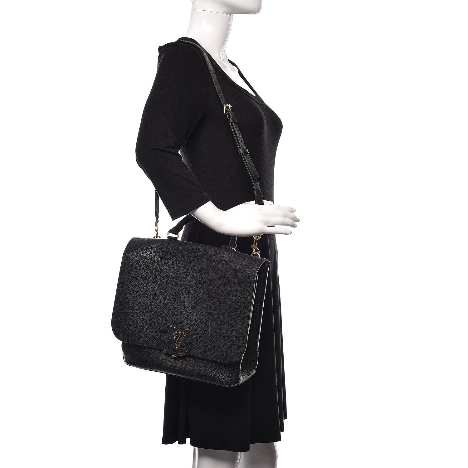 Louis Vuitton Taurillon Volta Black 2 of 10