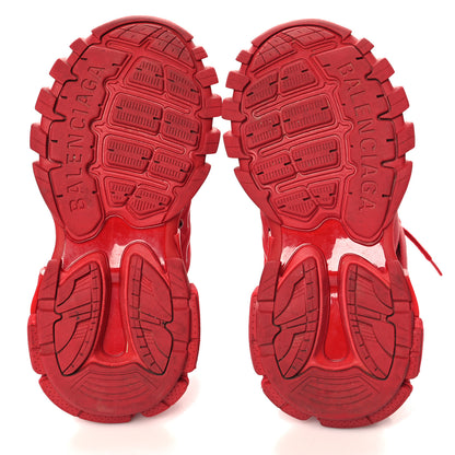 Balenciaga Mesh Nylon Womens Track Sneakers 37 Red 6 of 11