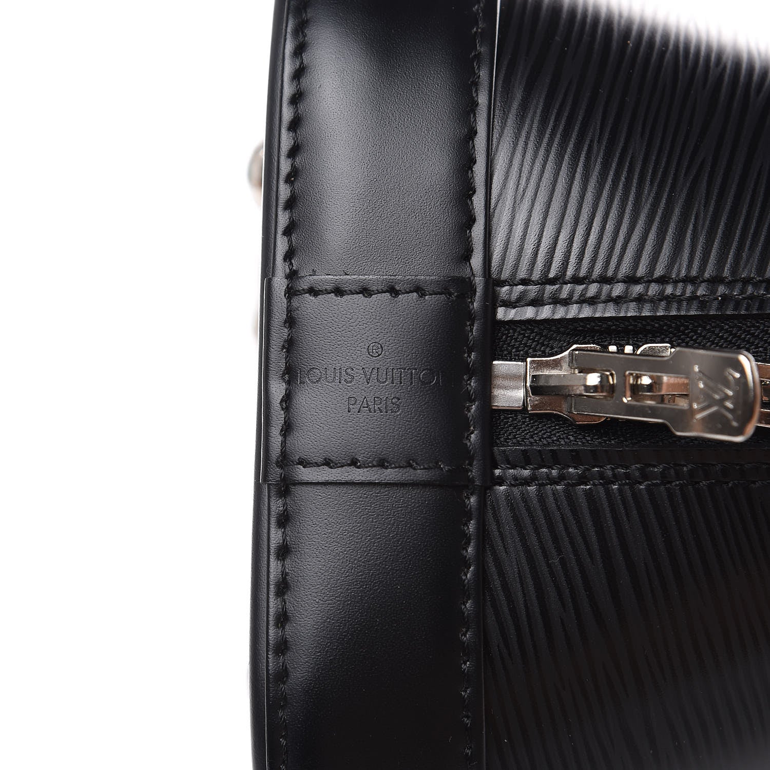 Louis Vuitton Epi Alma PM Black 7 of 10