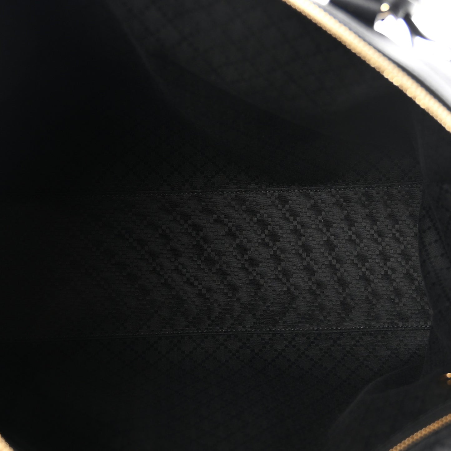 Calfskin Web Large Borsetto Boston Black
