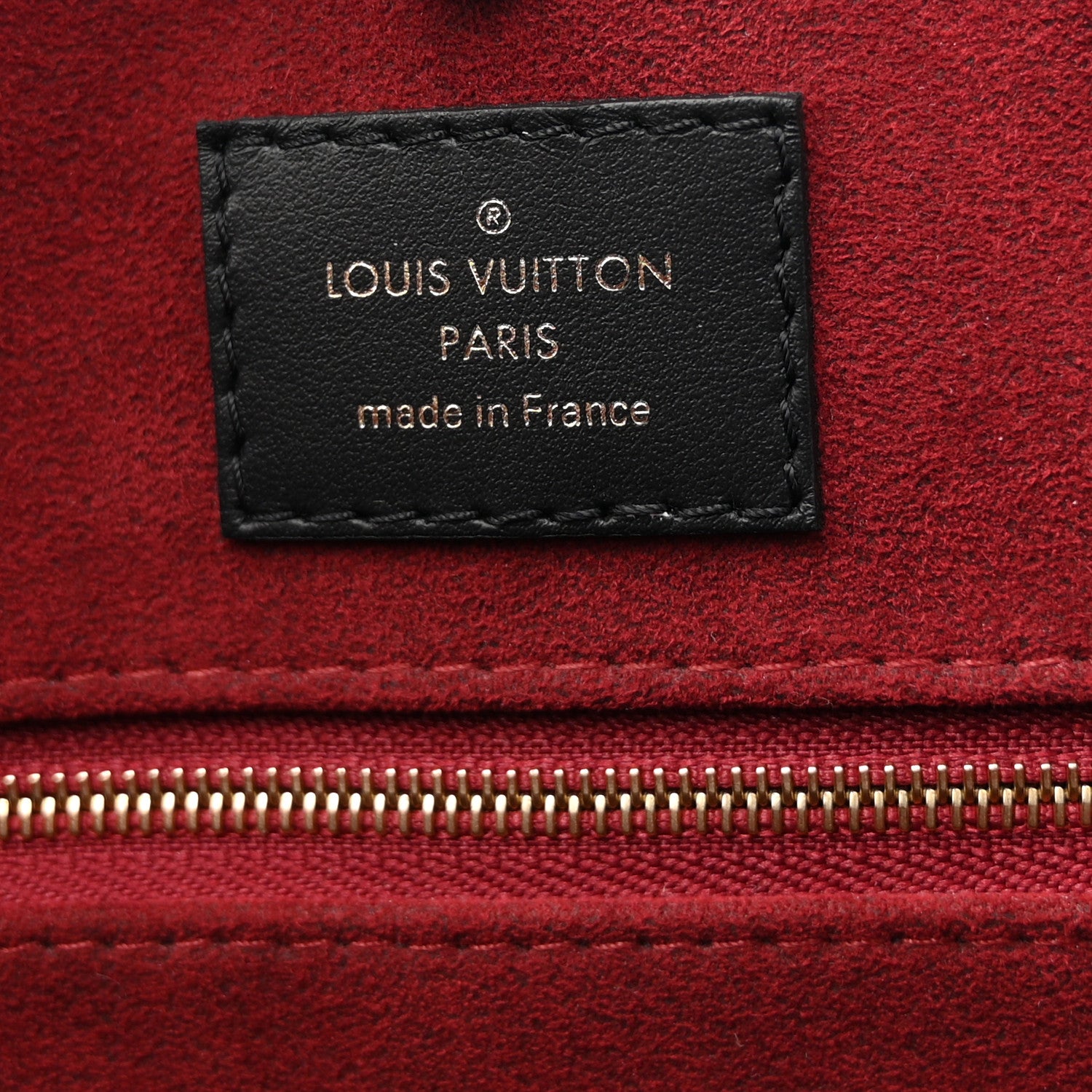 Louis Vuitton Empreinte Monogram Giant Onthego MM Black Beige 6 of 9