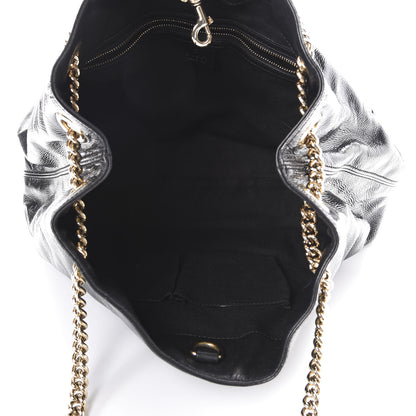 Gucci Patent Medium Soho Chain Shoulder Bag Black 4 of 9