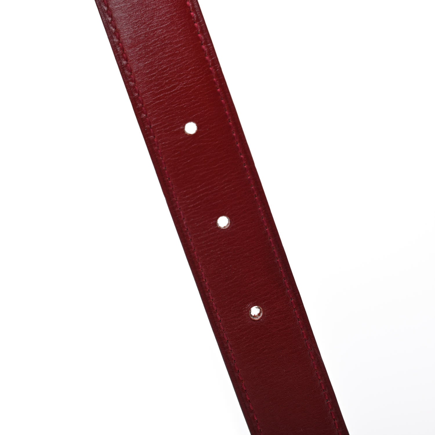 Hermes Box Chamonix Mini Constance 24mm H Belt 70 Black Rouge Vif 5 of 5