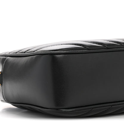 Saint Laurent Calfskin Matelasse Monogram Lou Camera Bag Black 9 of 13