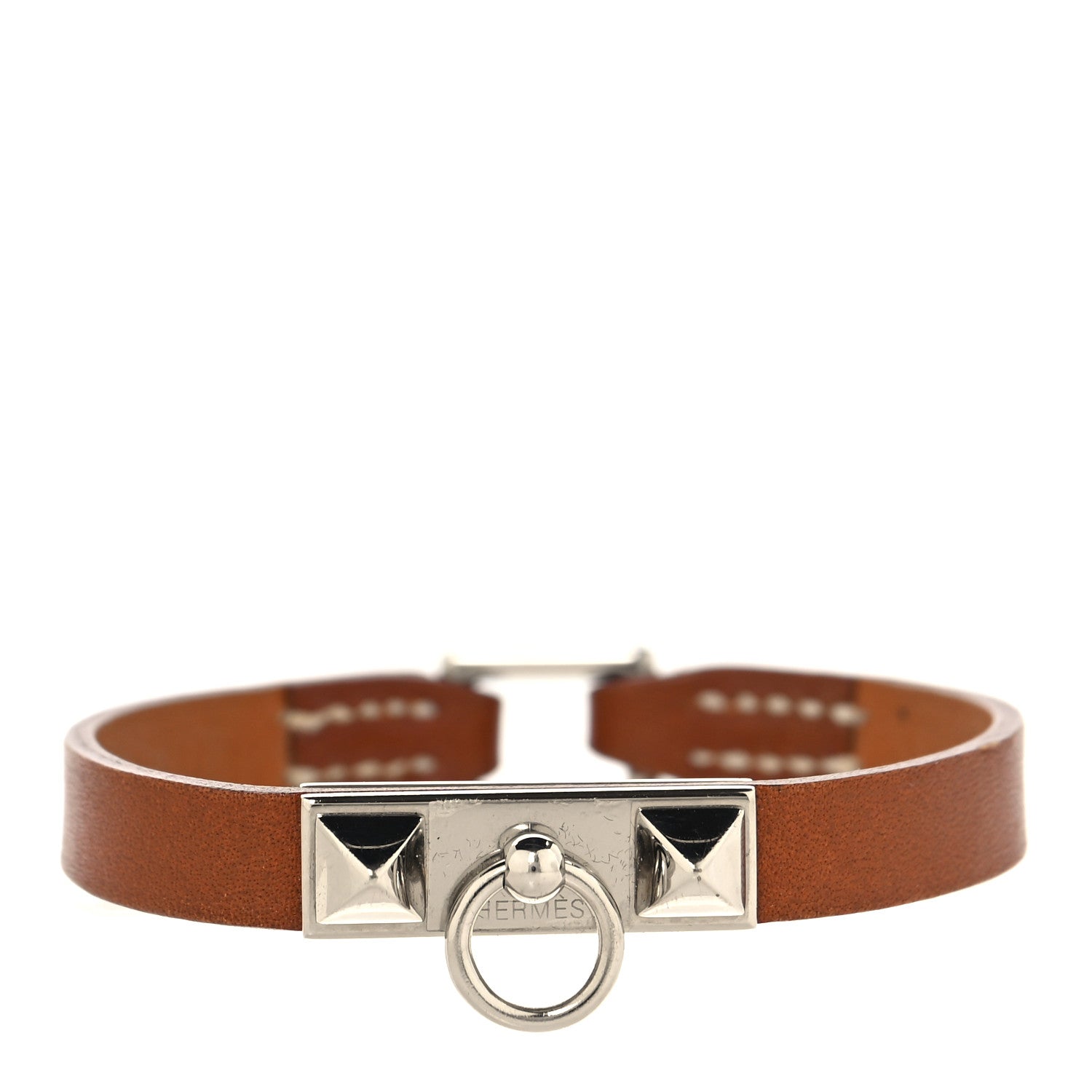 Hermes Barenia Rivale Micro Bracelet XS Fauve 1 of 6