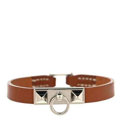 Hermes Barenia Rivale Micro Bracelet XS Fauve 1 of 6