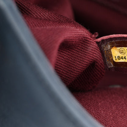 Chanel Calfskin Diamond Embossed New Chic Flap Blue 7 of 11