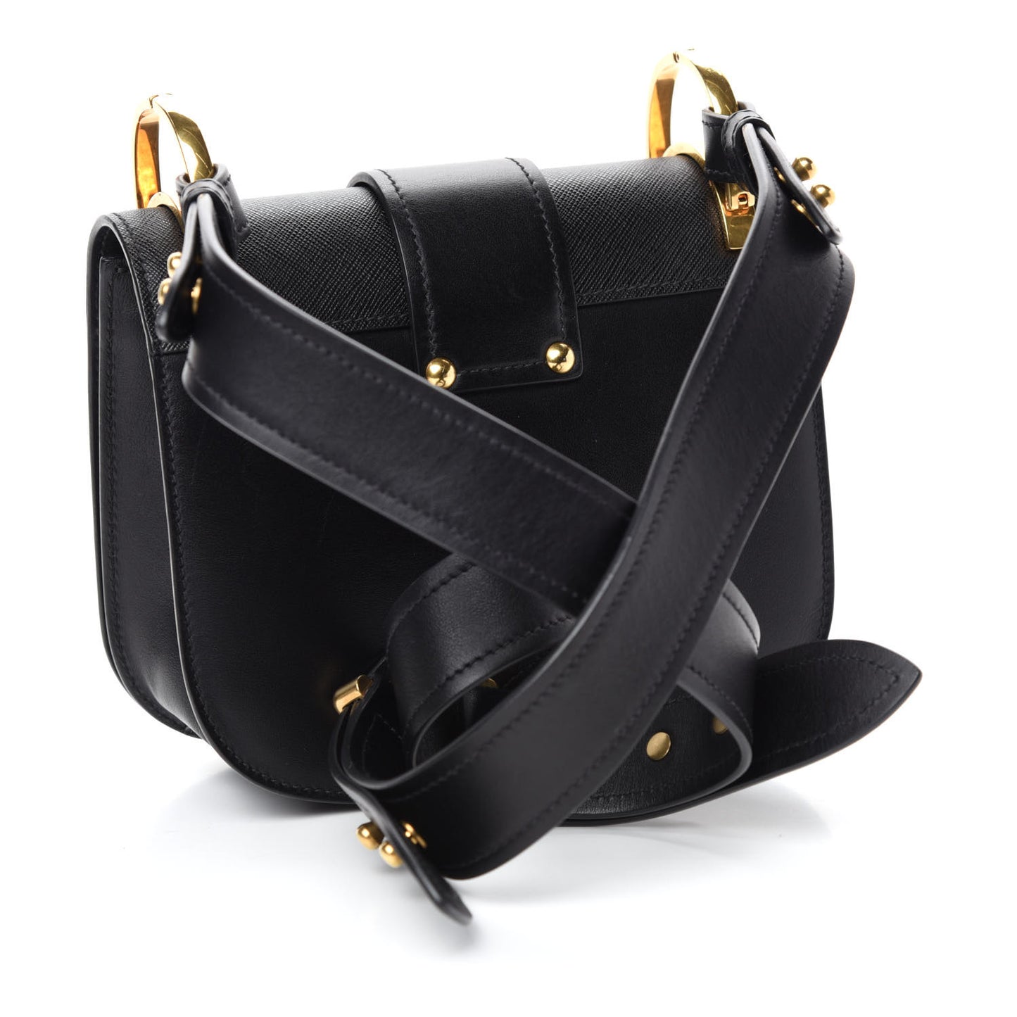 City Calf Saffiano Pionniere Bag Black