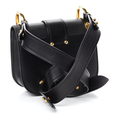Prada City Calf Saffiano Pionniere Bag Black 3 of 9