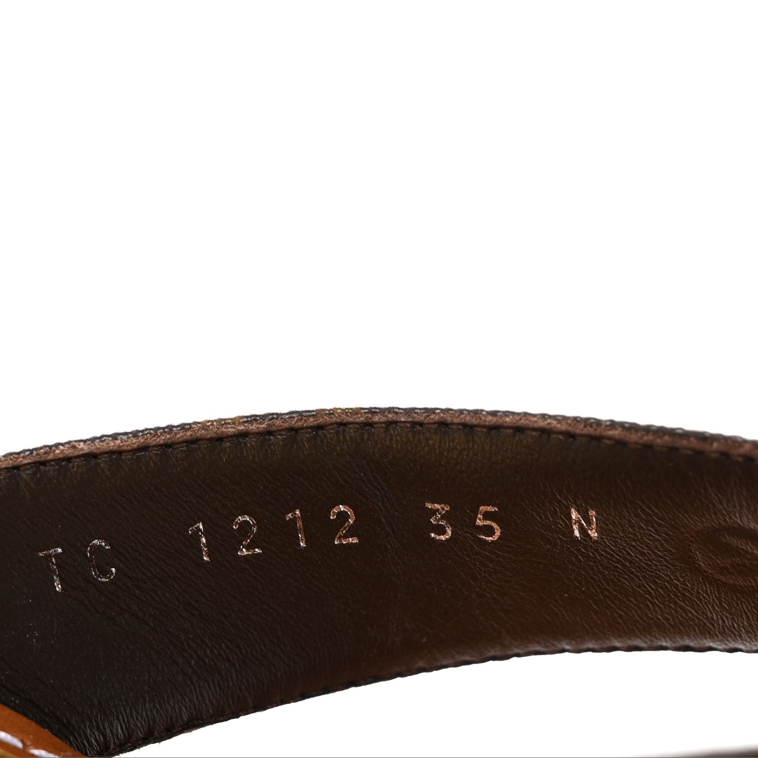 Louis Vuitton Monogram Sunny Flat Thong Sandals 35 Brown 9 of 10