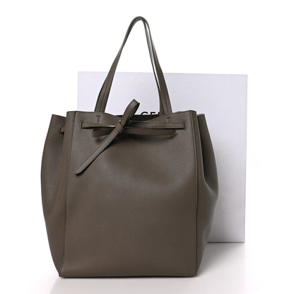 Celine Soft Grained Calfskin Medium Belt Cabas Phantom Taupe 12 of 12