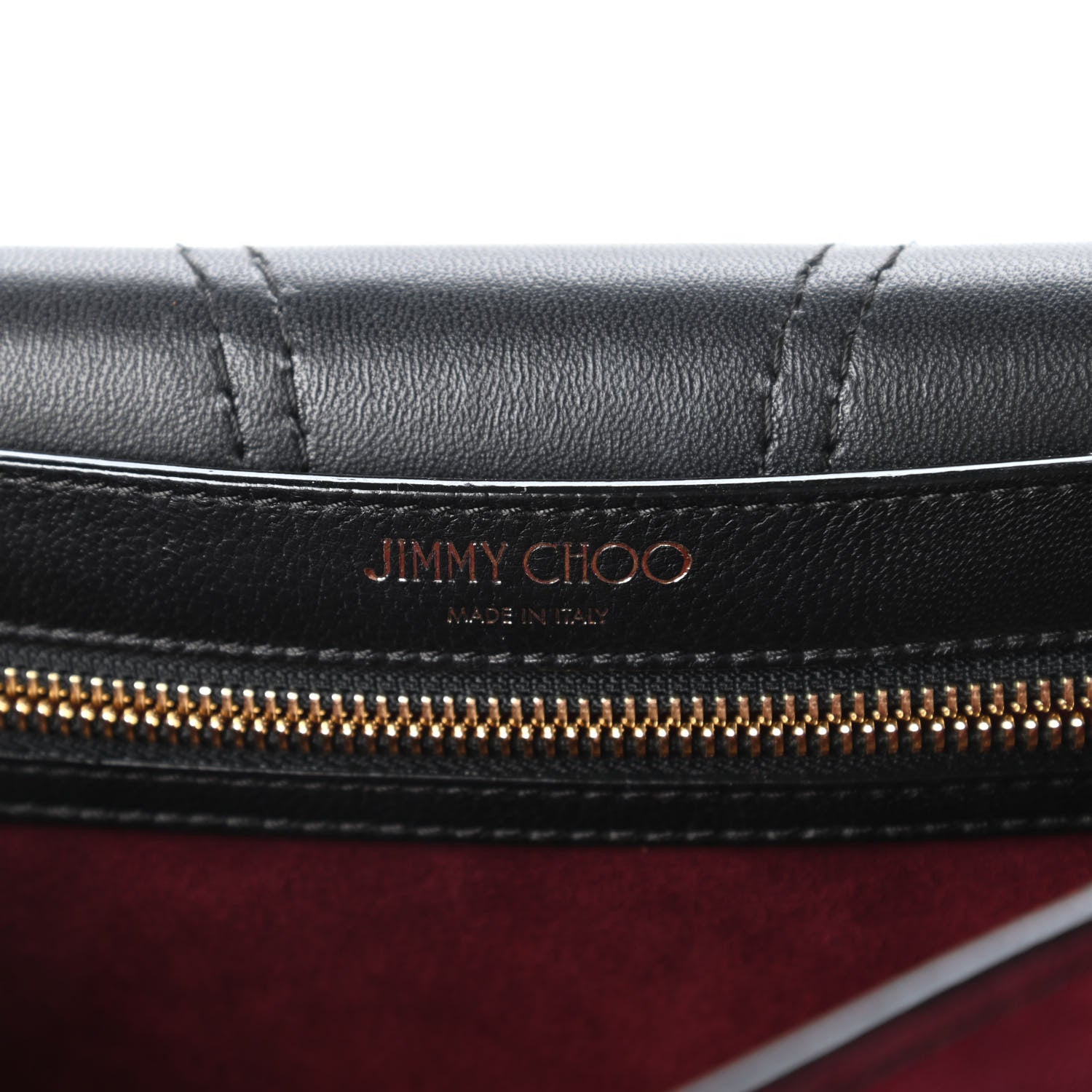 Jimmy Choo Suede Small Lockett Shoulder Bag Bordeaux 8 of 10