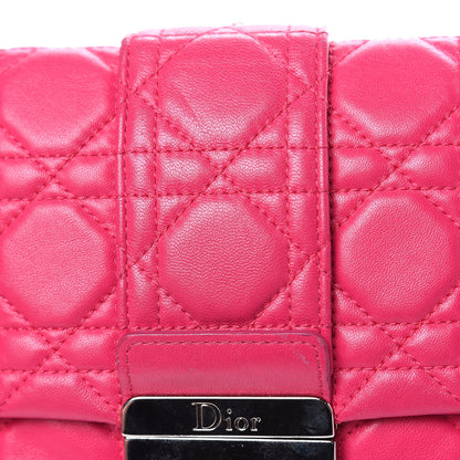 Christian Dior Lambskin Cannage New Lock Pouch Fuchsia 12 of 17