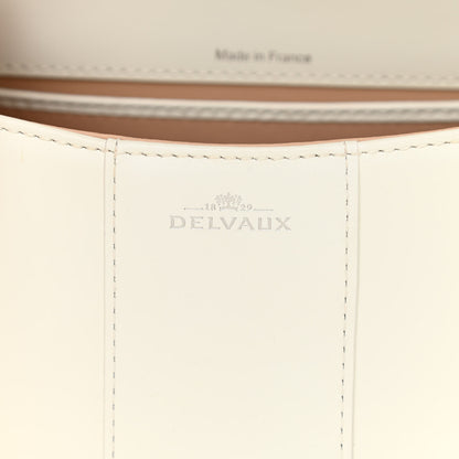 Delvaux Box Calfskin Mini Brillant Satchel Ivory 7 of 9