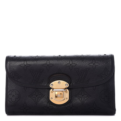 Louis Vuitton Mahina Amelia Wallet Black 1 of 8