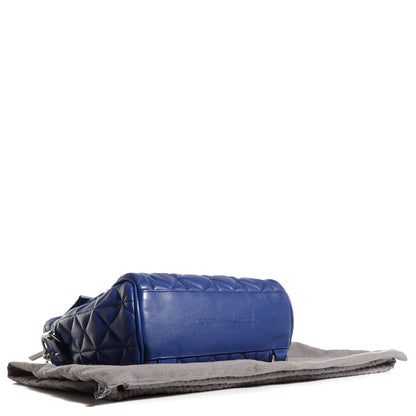 Mulberry Nappa Quilted Mini Cara Delevingne Convertible Bag Indigo 5 of 13