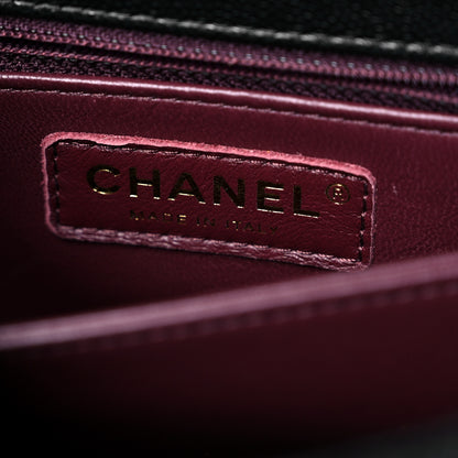 Chanel Caviar Quilted Mini Coco Handle Flap Black 6 of 9