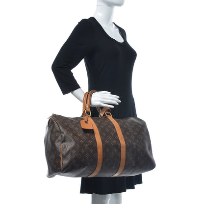 Louis Vuitton Monogram Keepall 45 2 of 14