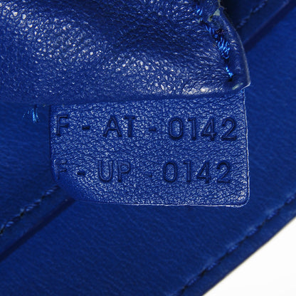 Celine Smooth Calfskin Mini Luggage Royal Blue 6 of 7